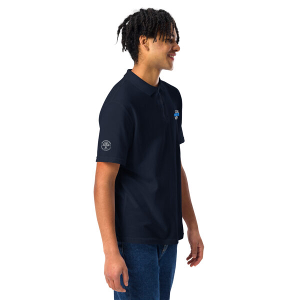 Unisex pique polo shirt - Image 4